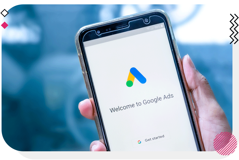 Google Search Ads on mobile device